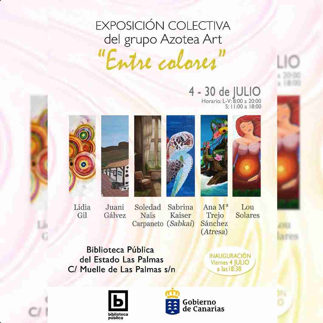 Inauguración - Exposición: "Entre colores"
