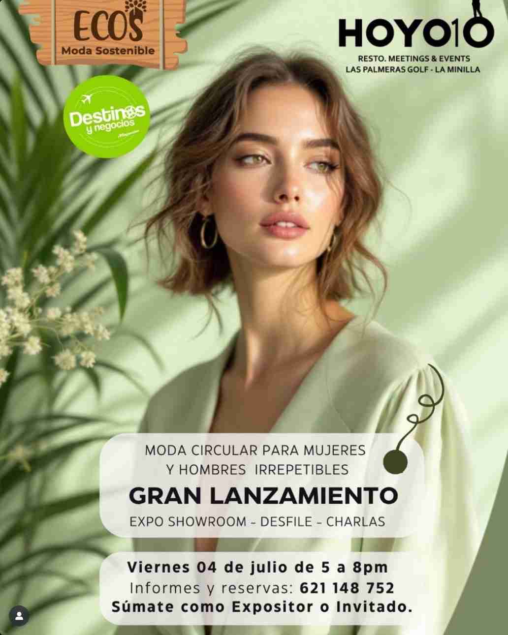 Lanzamiento de Moda Sostenible