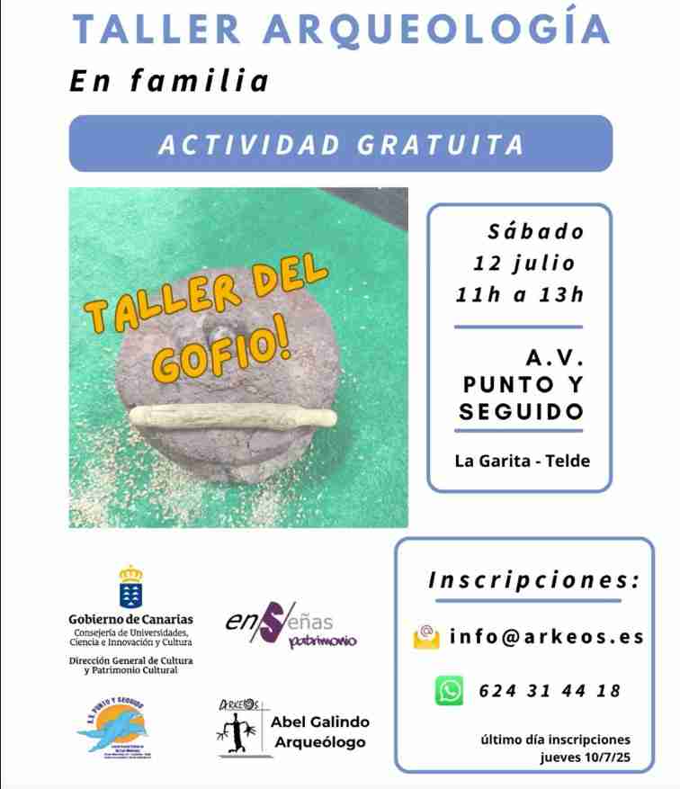 Infantil - Taller Arqueología en familia