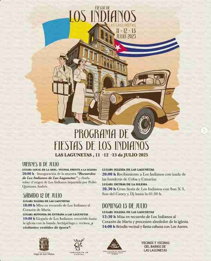 Fiestas - Los Indianos Las Lagunetas