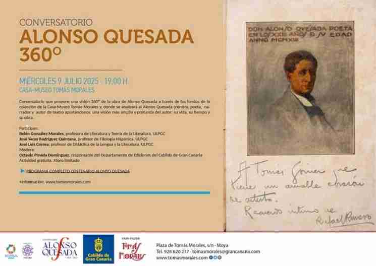 Charla - Conversatorio Alonso Quesada 360º
