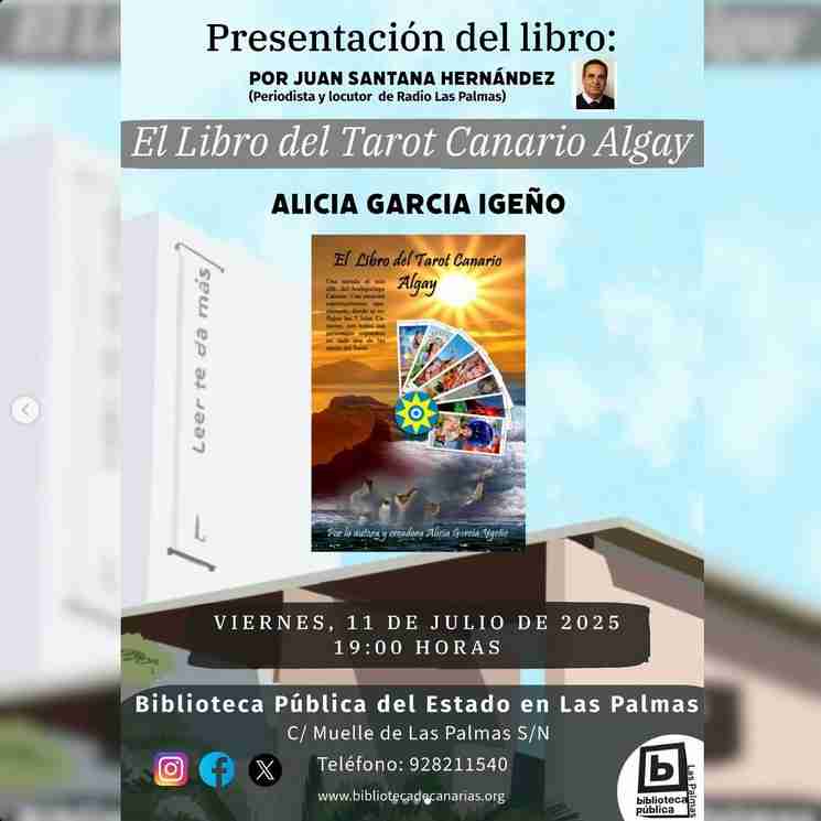 Presentación - Libro: El libro del Tarot Canario Algay