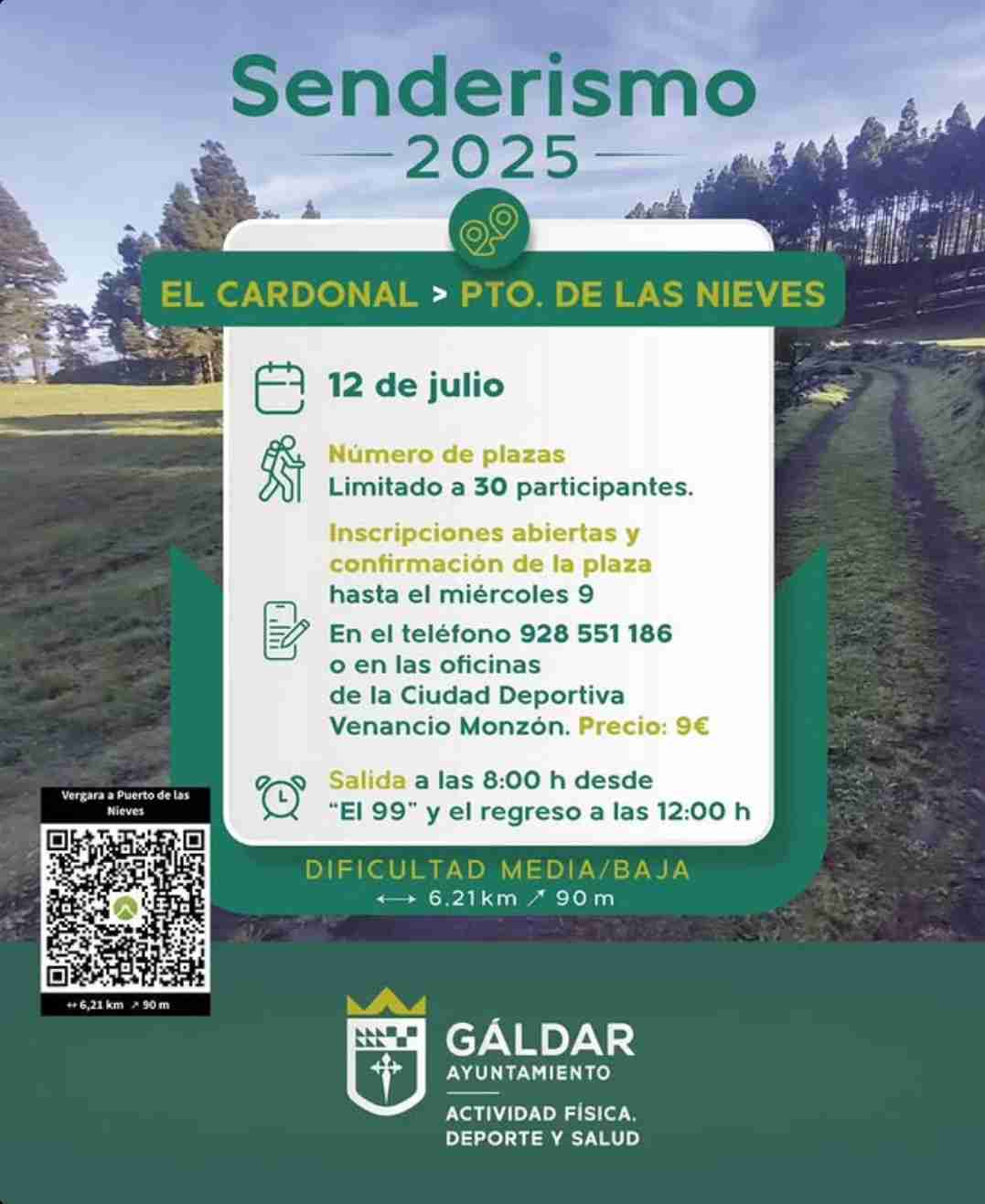 Senderismo - El Cardonal - Pto. de las Nieves