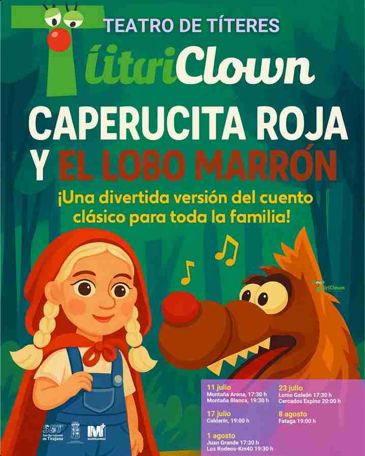 Teatro - Caperucita Roja y el Lobo Marrón