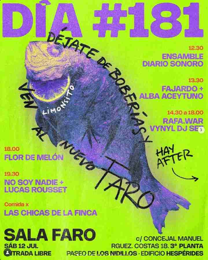 Fiesta - Día #181 Sala Faro