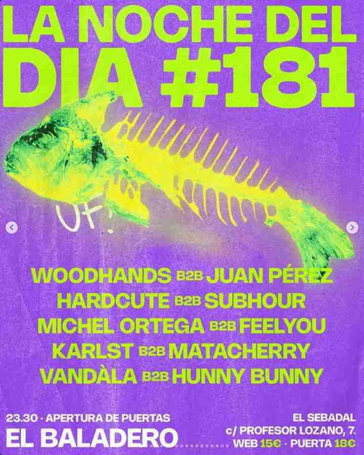 Fiesta "La Noche del Día #181" en El Baladero