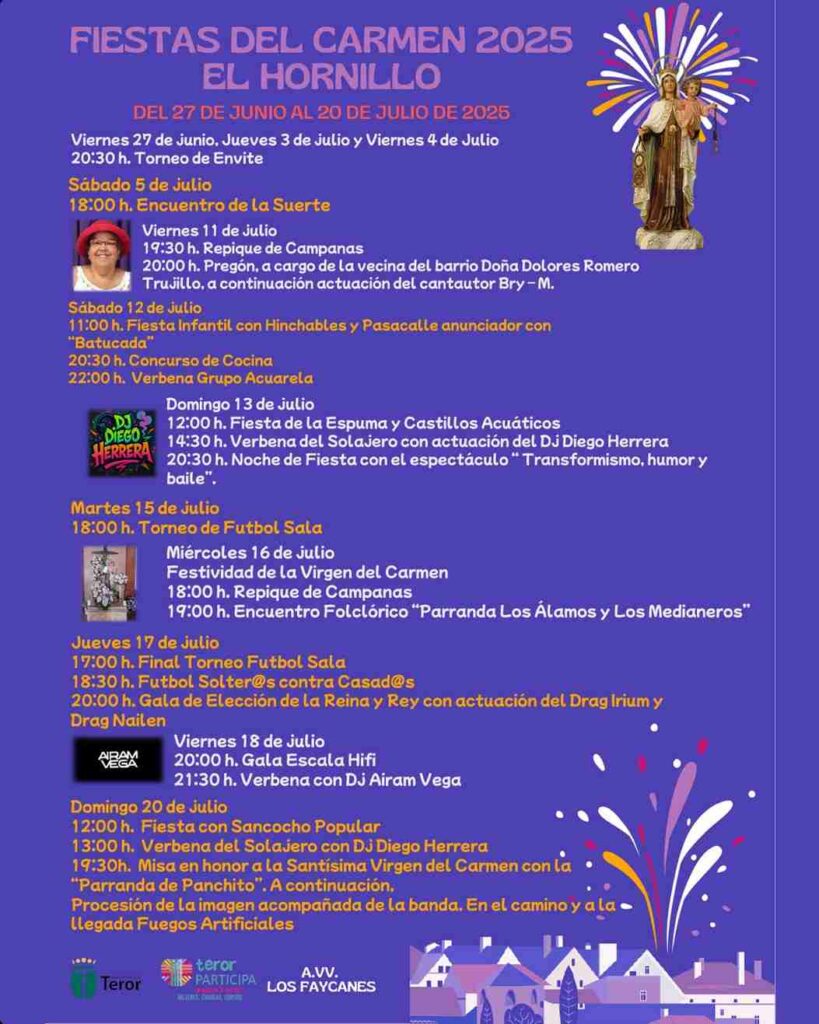 Fiestas El Hornillo Teror