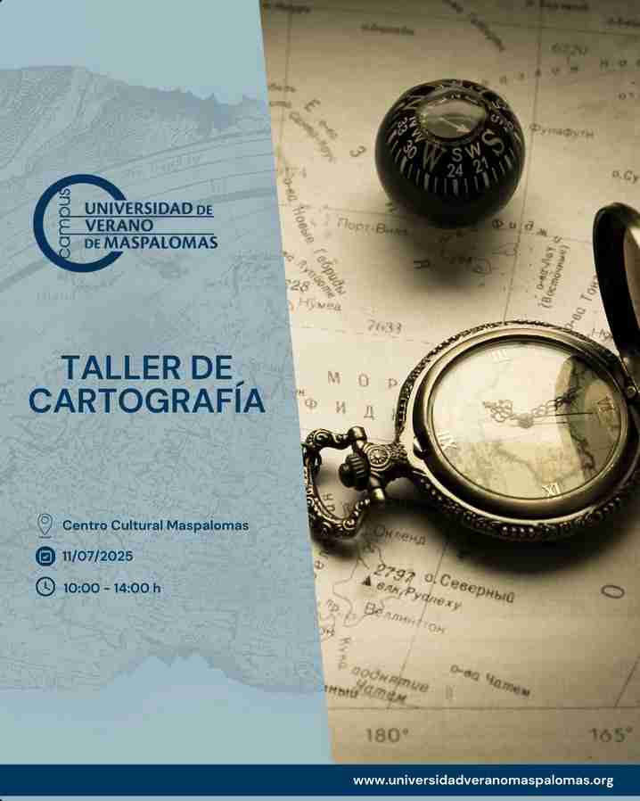 Taller - Cartografía: mapas de Gran Canaria