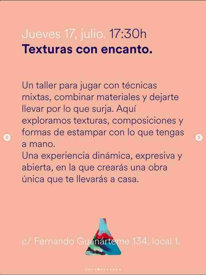 Taller - Texturas con encanto