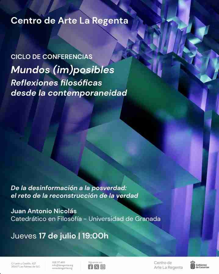Charla - De la desinformación a la posverdad