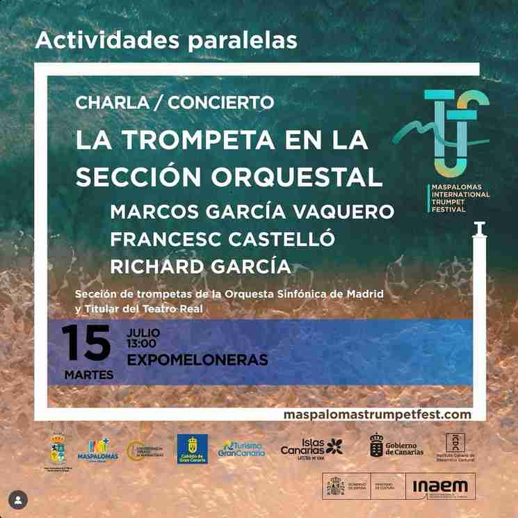 Charla/Concierto - Trompeta en la Sección Orquestal