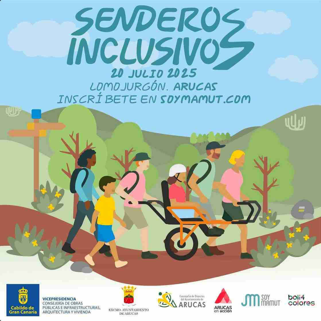 Senderismo inclusivo - Lomo Jurgón
