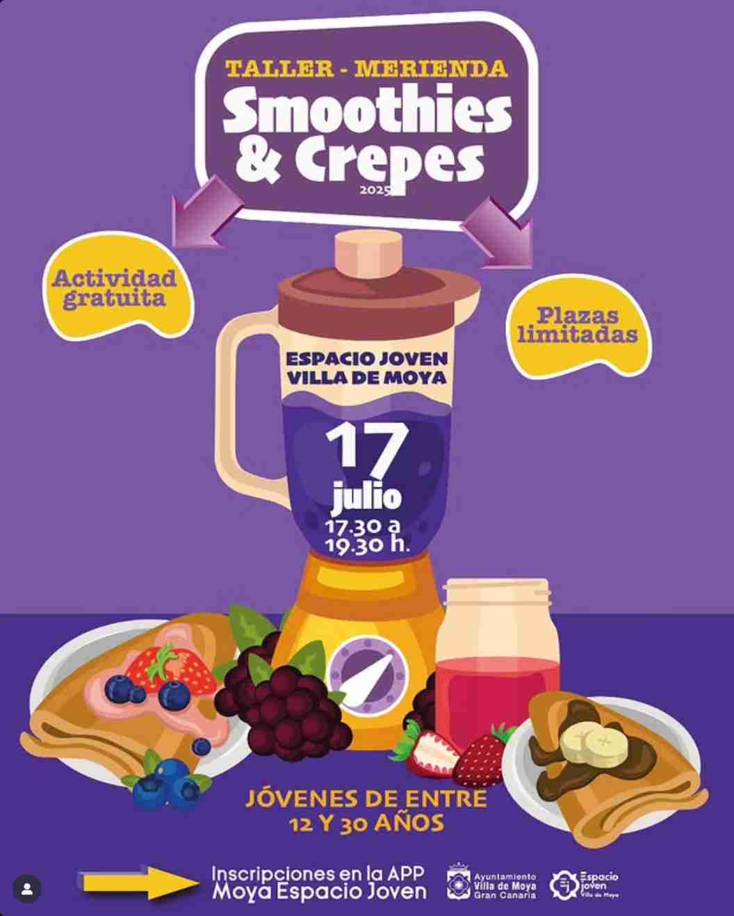 Taller - Smoothies & Crepes