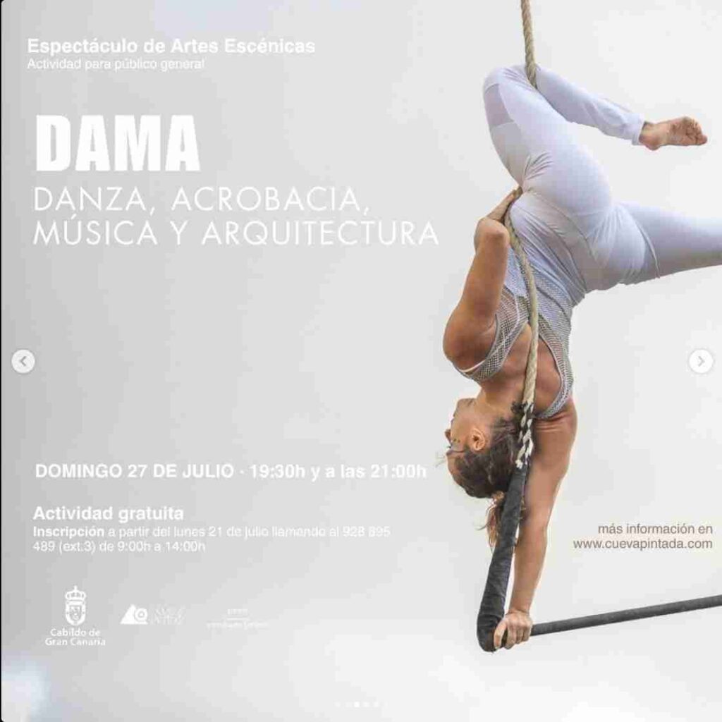 Dama: Danza acrobacia música y arquitectura