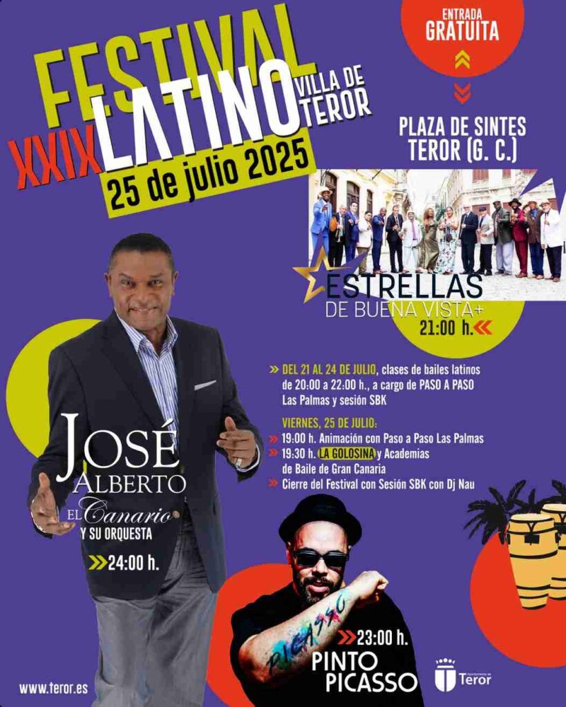 XXIX Festival Latino Villa de Teror