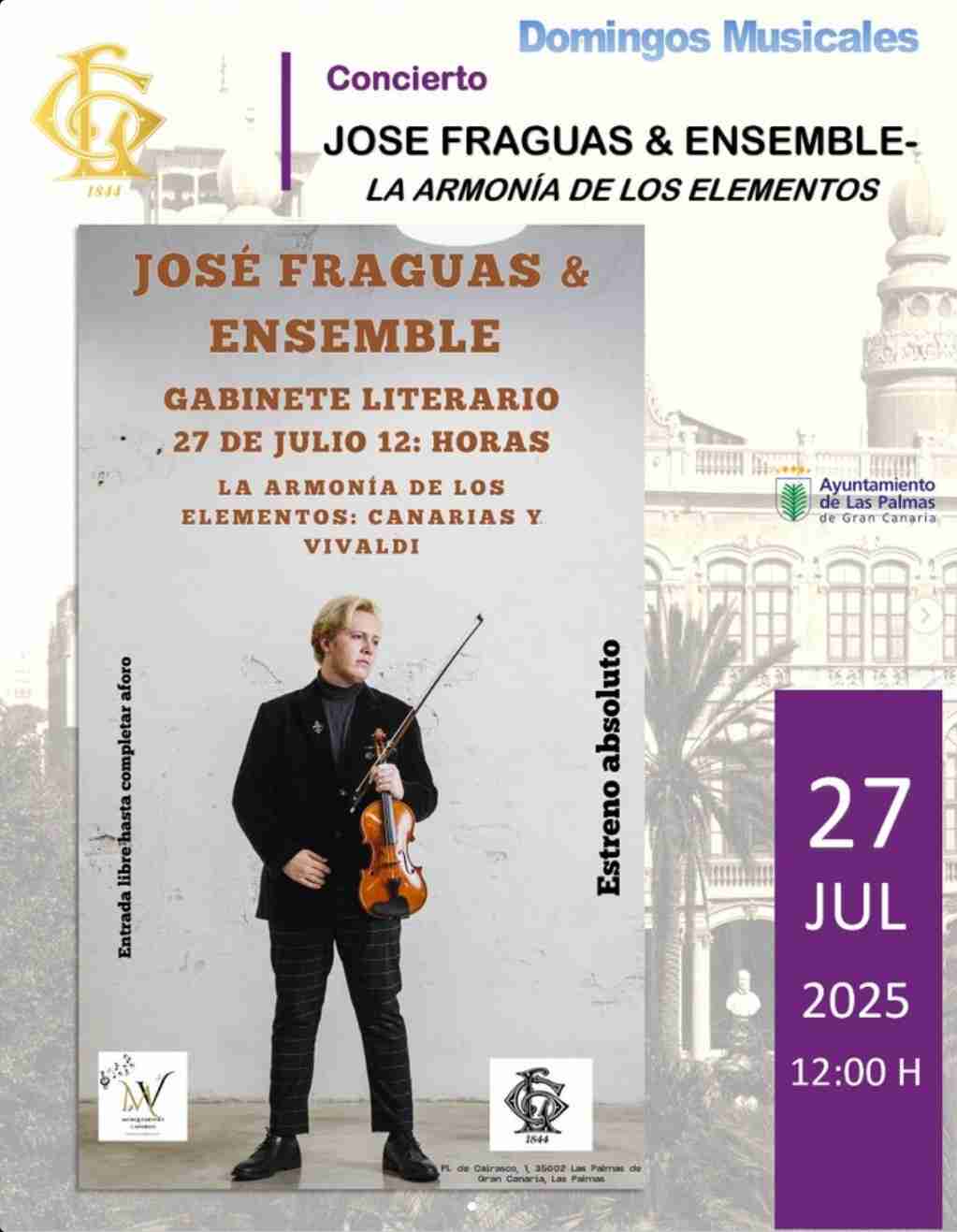 Concierto - José Fraguas & Ensemble