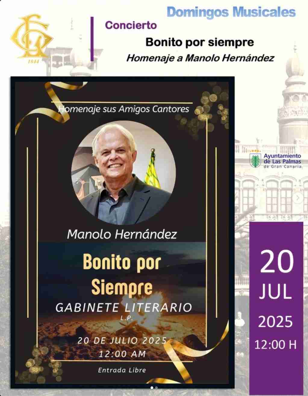Concierto - Bonito por siempre