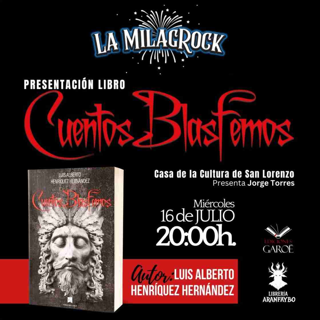 Presentación - Libro: Cuentos Blasfemos