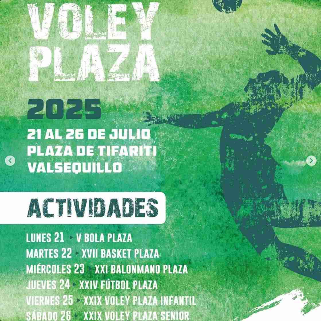 Deporte – Voley Plaza