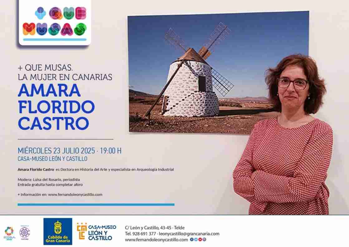 Charla - + Que Musas: Amara Florido Castro