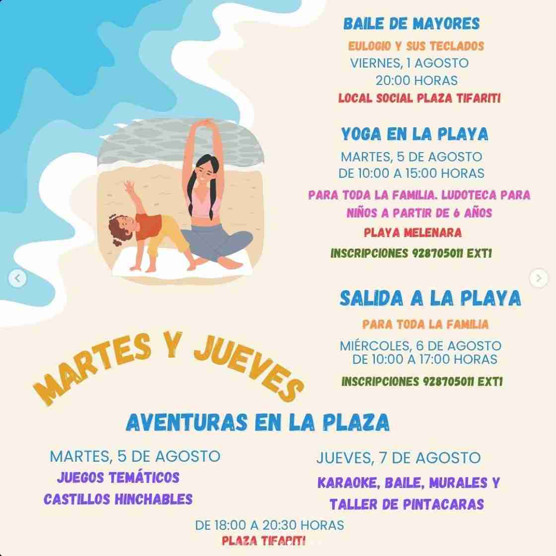 Actividades Verano Valsequillo Agosto