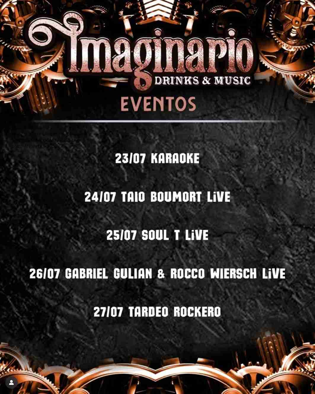 Programa de Imaginario 4ª semana julio
