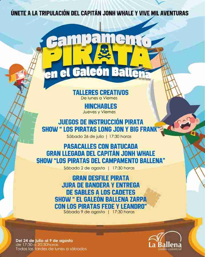 Infantil - Campamento Pirata