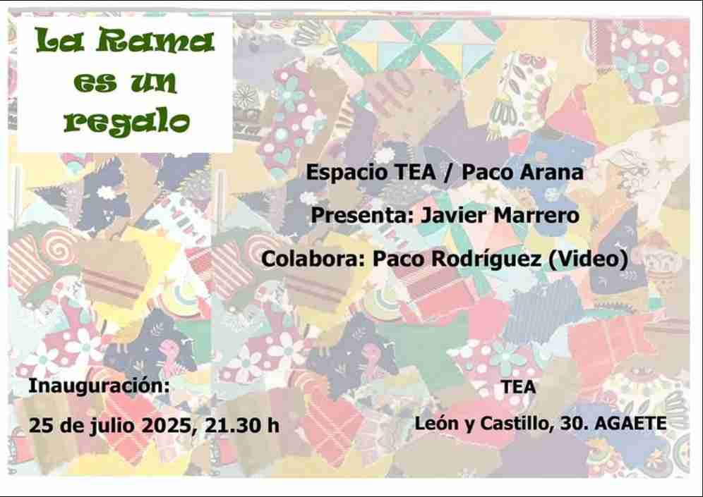 Presentación - Arte: La Rama es un regalo