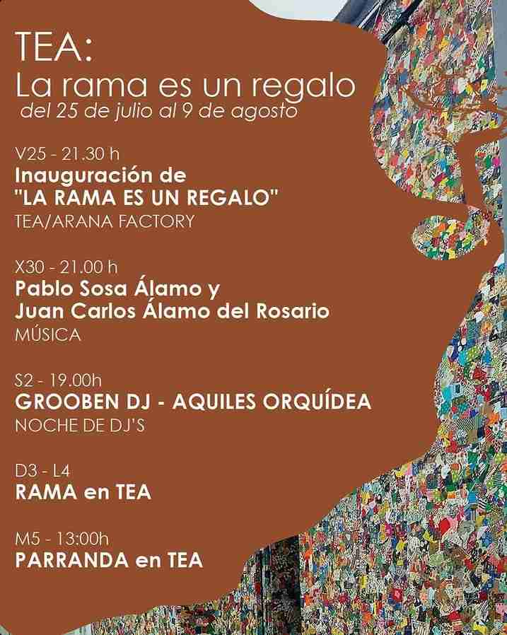 Programa Espacio TEA hasta el 9 de agosto