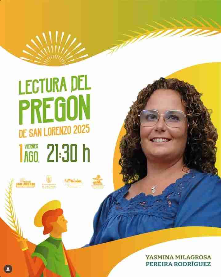Pregón - Fiestas San Lorenzo