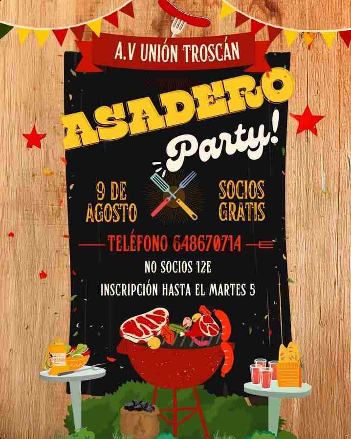 Fiesta - Asadero Party A.V. Unión Troscán