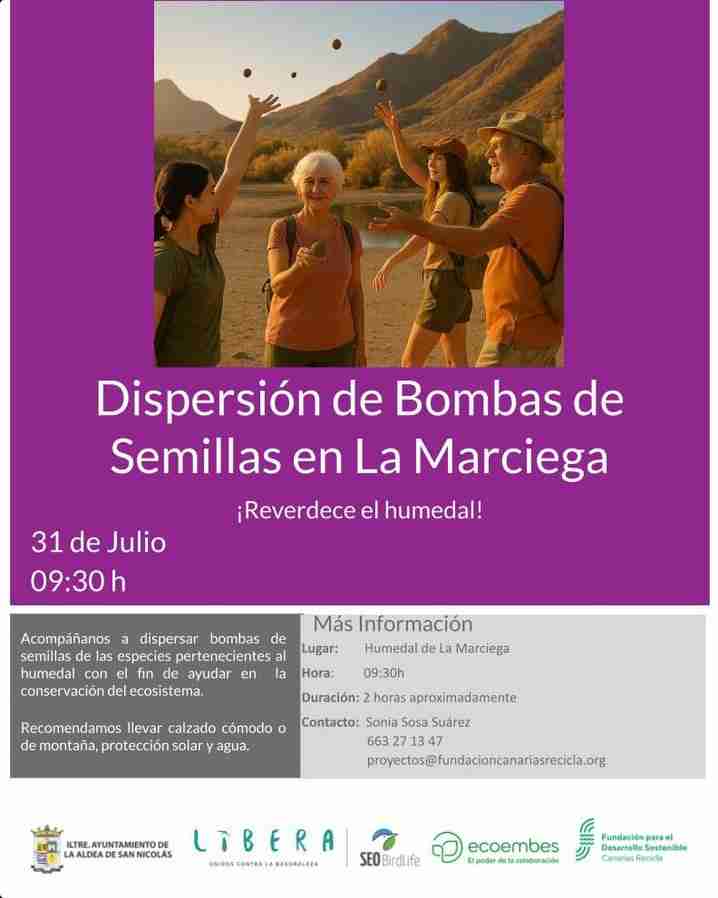 Dispersión de Bombas de Semillas en La Marciega