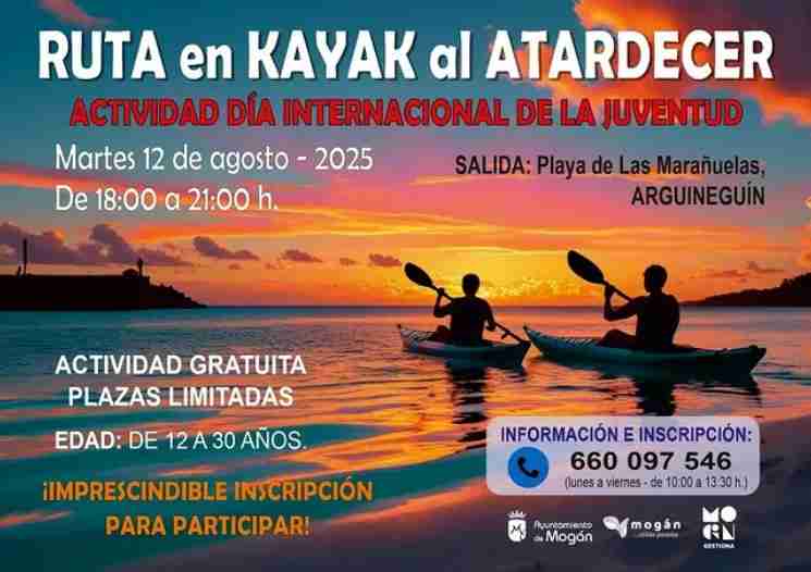 Deporte - Kayak al atardecer