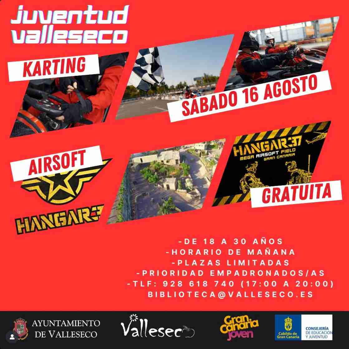 Jóvenes - Karting y Airsoft