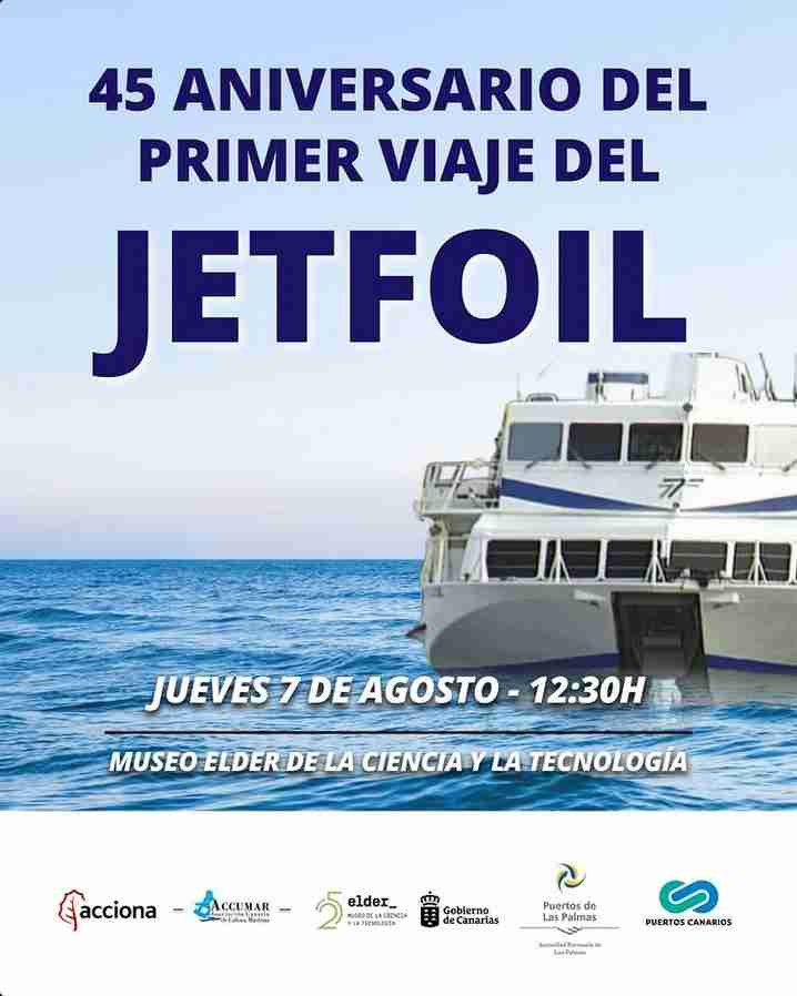 Acto recuerdo Primer Viaje del Jetfoil