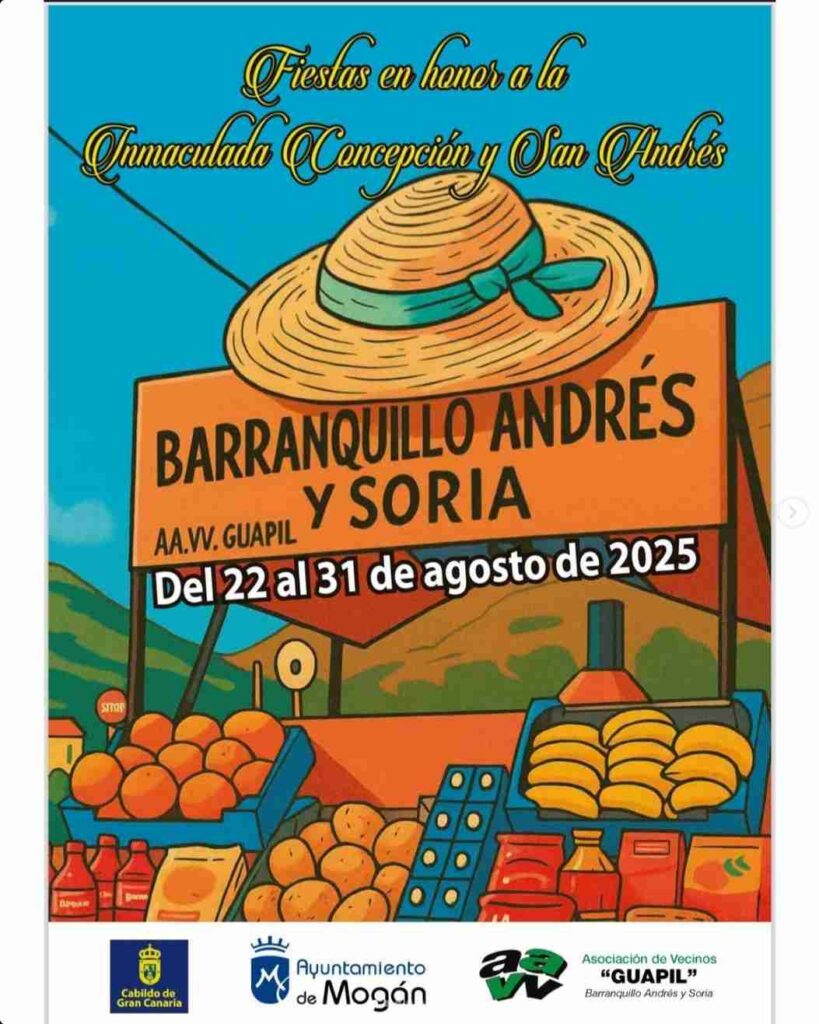 Fiestas en honor a la Inmaculada Concepción y San Andrés en Barranquillo Andrés y Soria