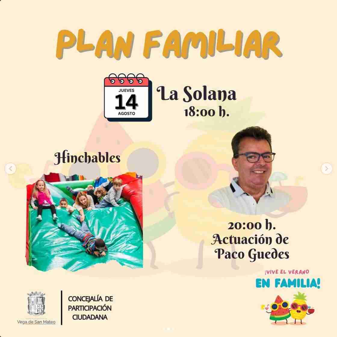 Infantil - Tarde familiar en La Solana