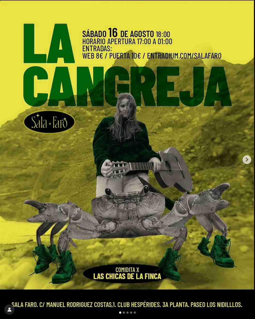Concierto - La Cangreja