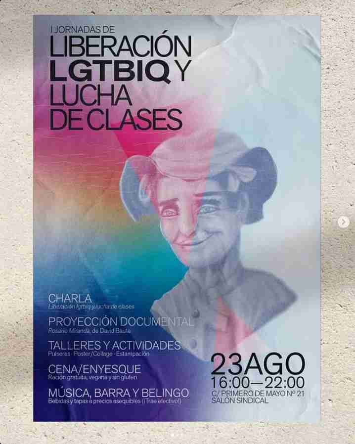 Jornadas - Liberación LGTBIQ y lucha de clases