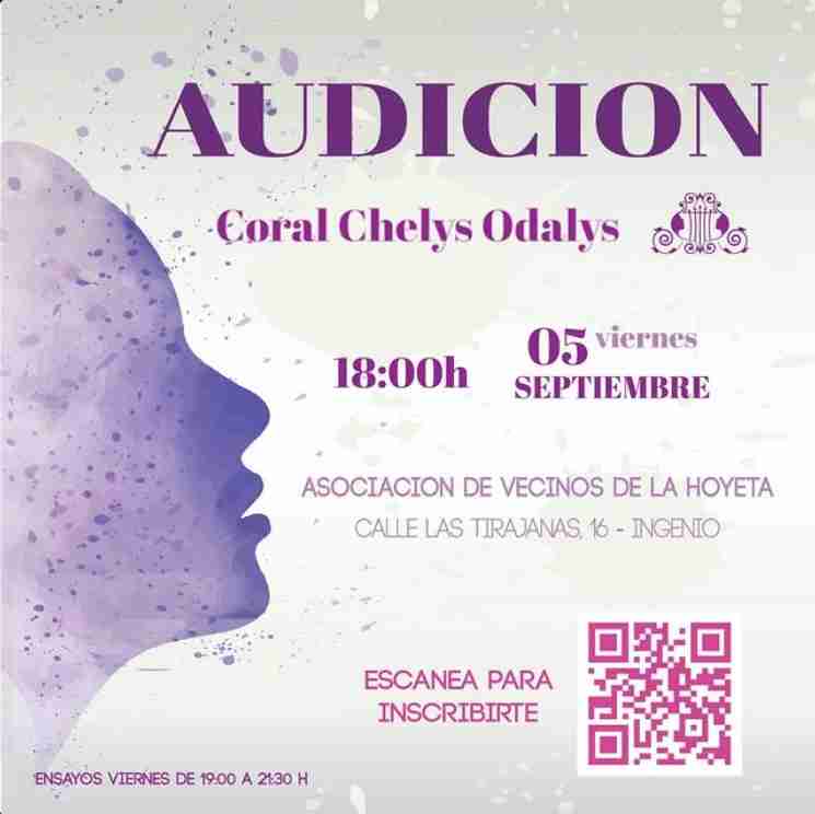 Música - Audición Coral Chely Odalys