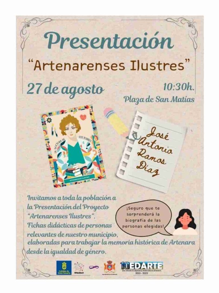 Presentación - Artenarenses Ilustres