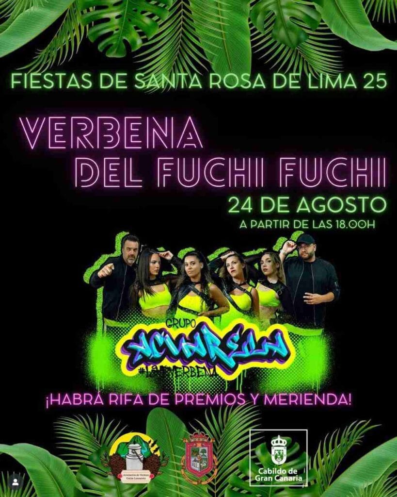 Fiestas - Lanzarote Valleseco 24 agosto