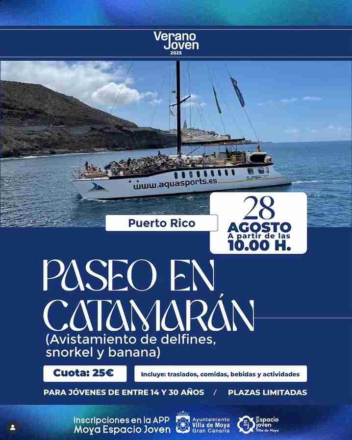 Excursión - Paseo en catamarán