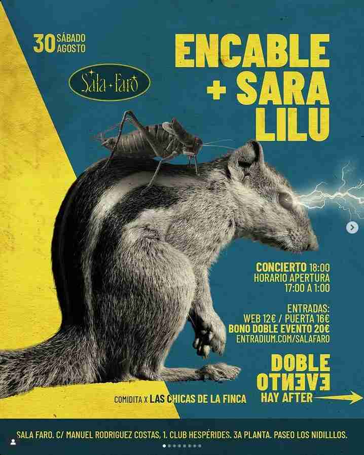 Concierto - Encable + Sara Lilu