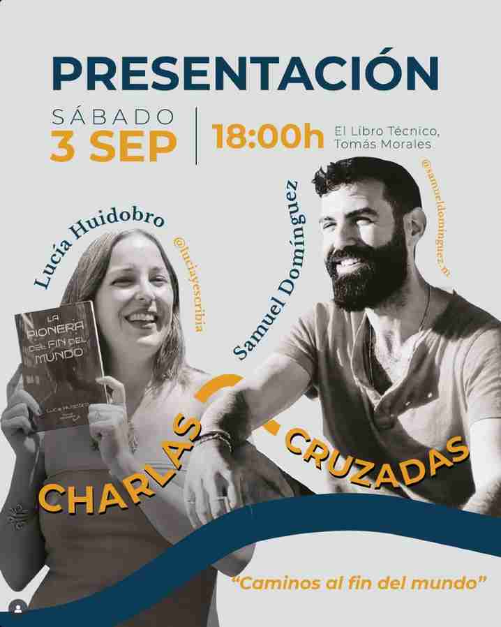 Presentación de libros "Charlas Cruzadas" en El Libro Técnico, Las Palmas de Gran Canaria.