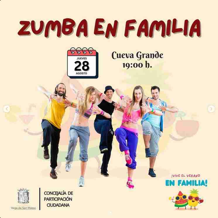 Taller - Zumba familiar en Cueva Grande