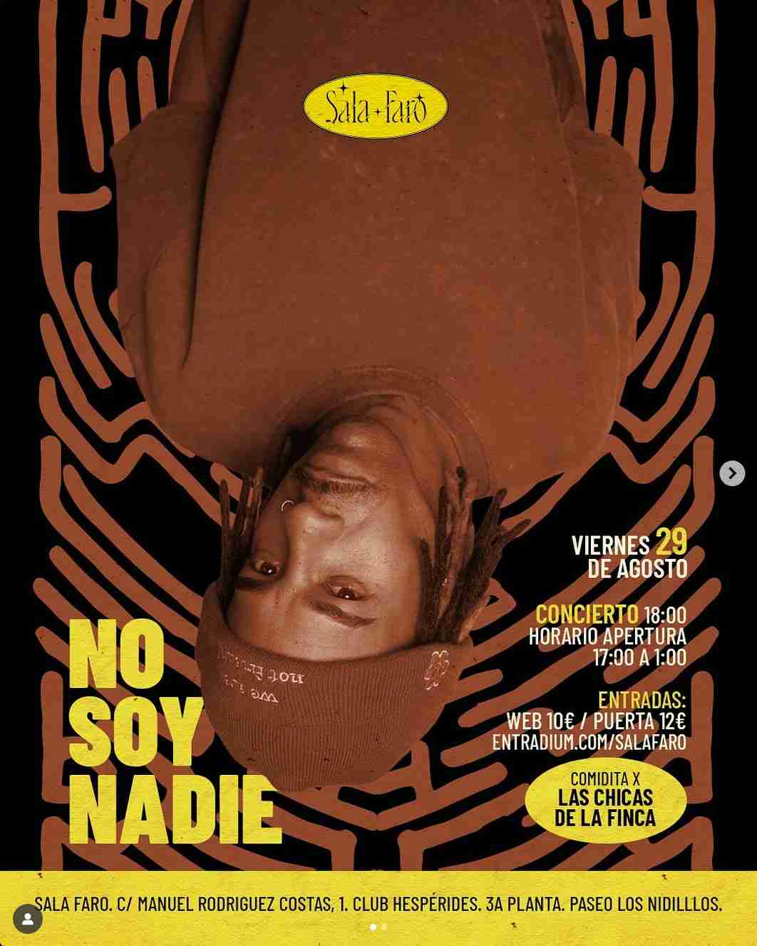 Concierto - No soy nadie