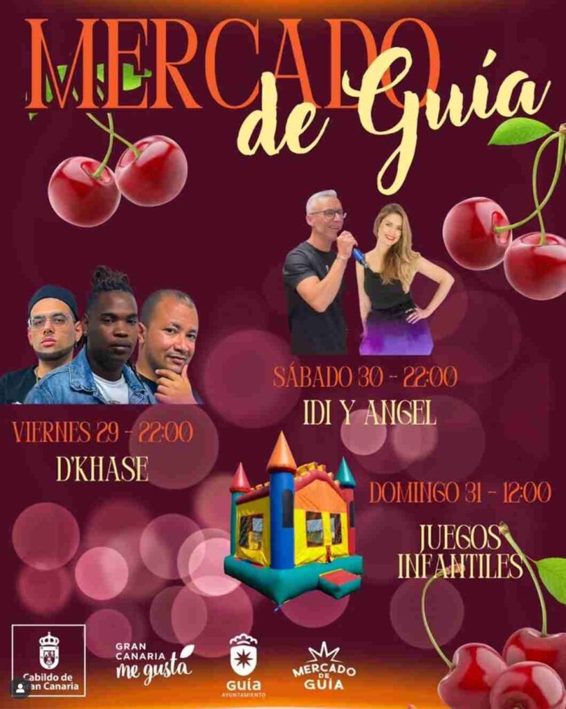 Música en el mercado de Guía 5ª semana Agosto