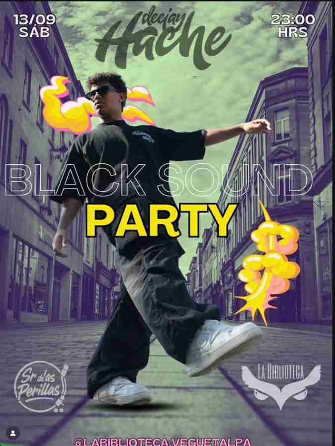 Fiesta - Black Sound Party en la discoteca La Biblioteca de Vegueta, Las Palmas.