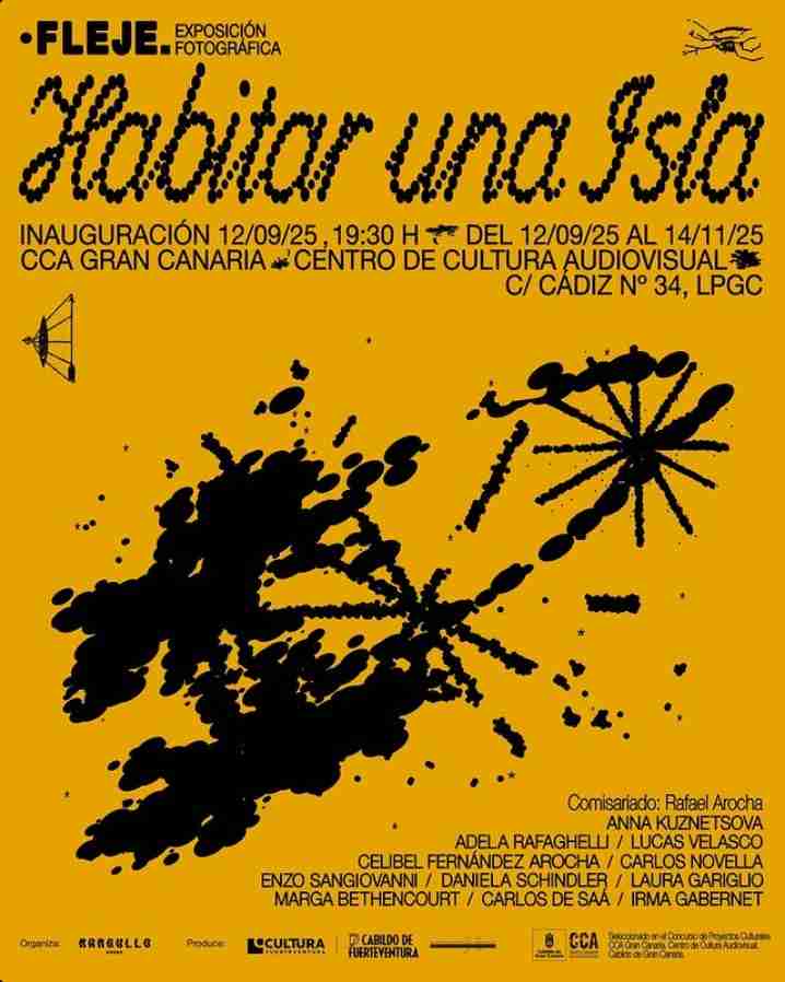 Inauguración de la Exposición fotográfica "Habitar una Isla" en el CCA Gran Canaria, Las Palmas de Gran Canaria.